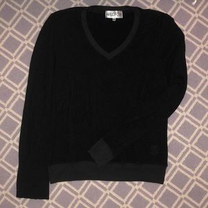Wildfox long sleeve black sweater